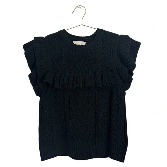 Cleobella Zofia Knit Sweater Top Size S $188 MSRP - Picture 2 of 5